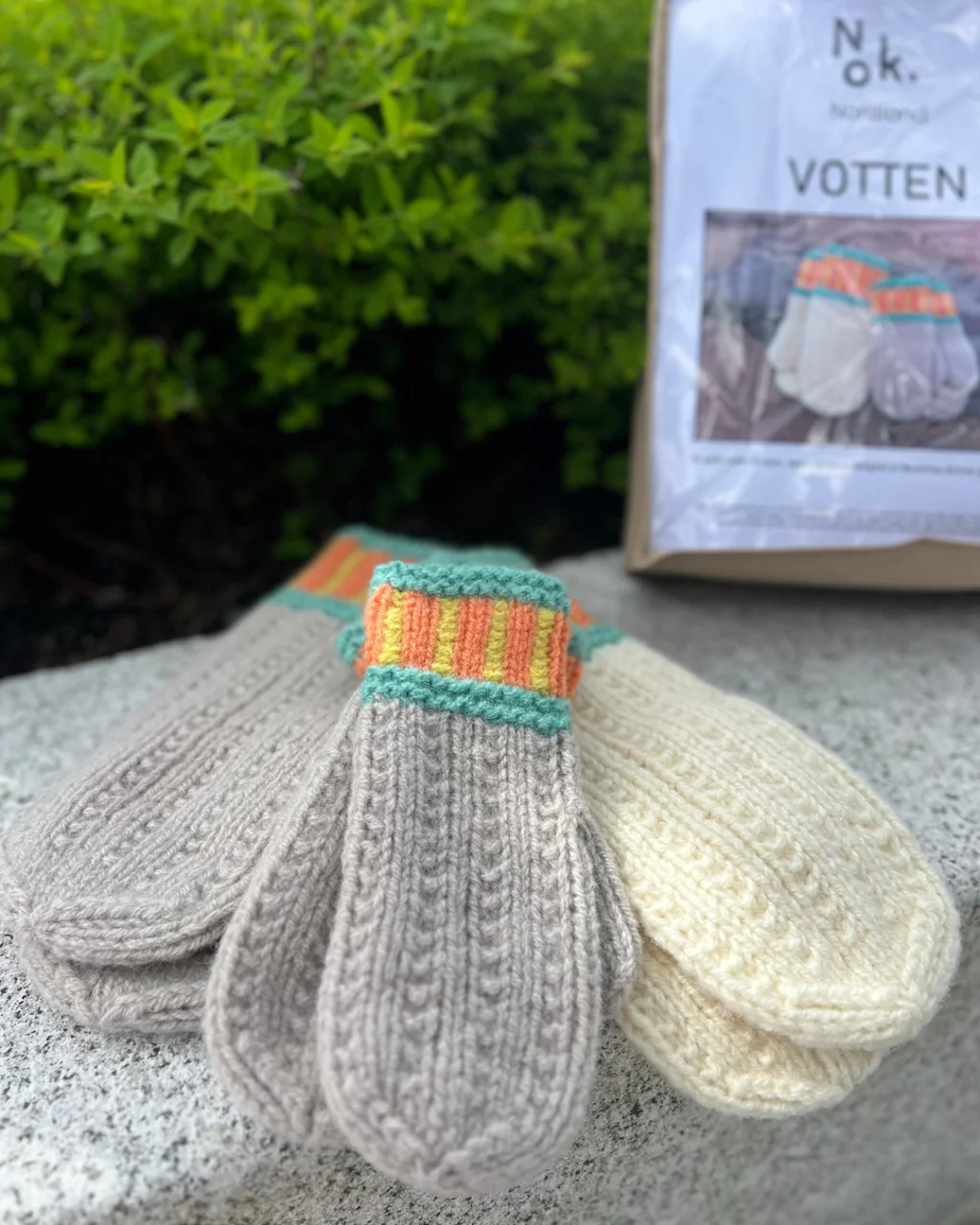 Strikkepakke NOK votten