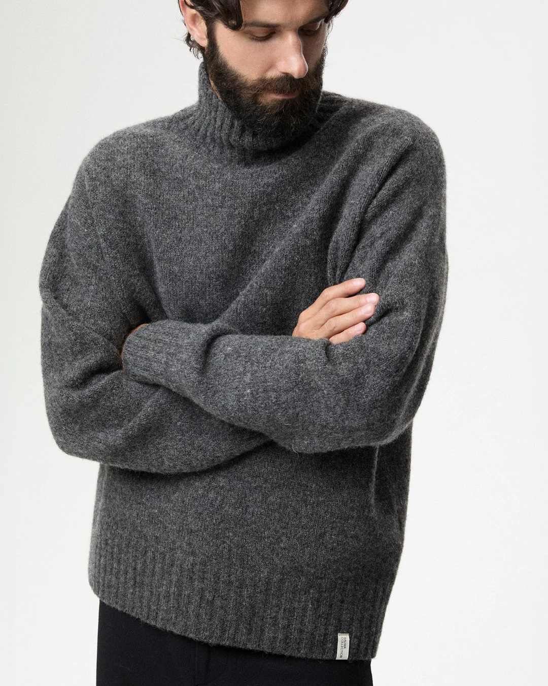 Finnan herregenser koksgrå