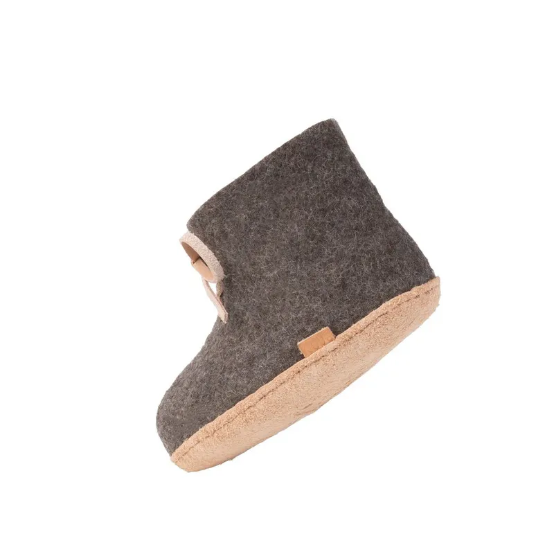 My first slipper Eco Baby - yak brown